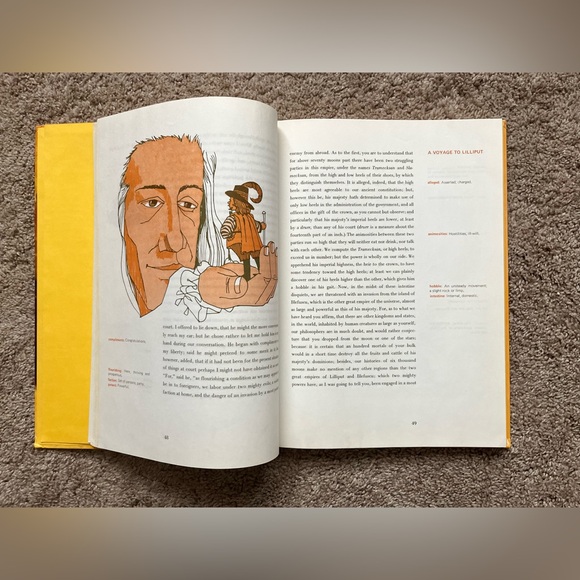 GULLIVER'S TRAVELS, Jonathan Swift (1970) Illustrated by Don Irwin Hardcover - Picture 9 of 16